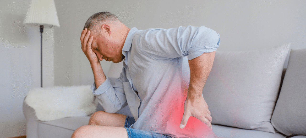 hip pain when sitting