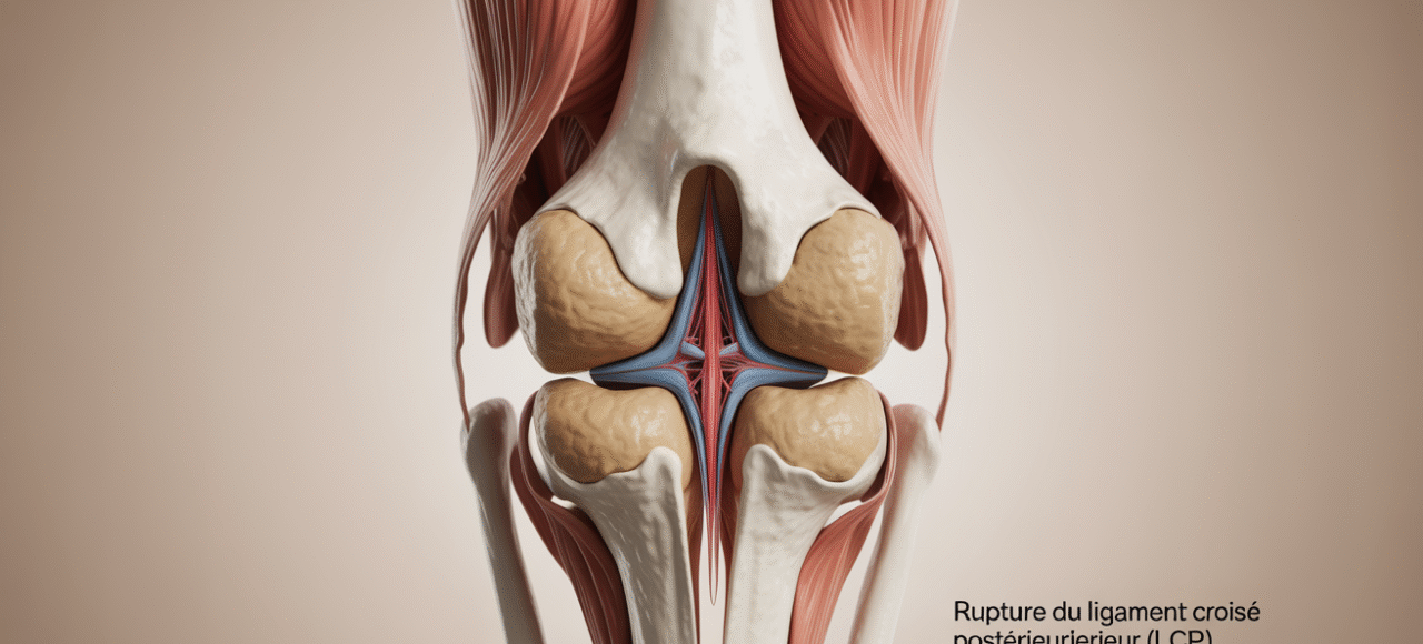 rupture du ligament croisé postérieur
