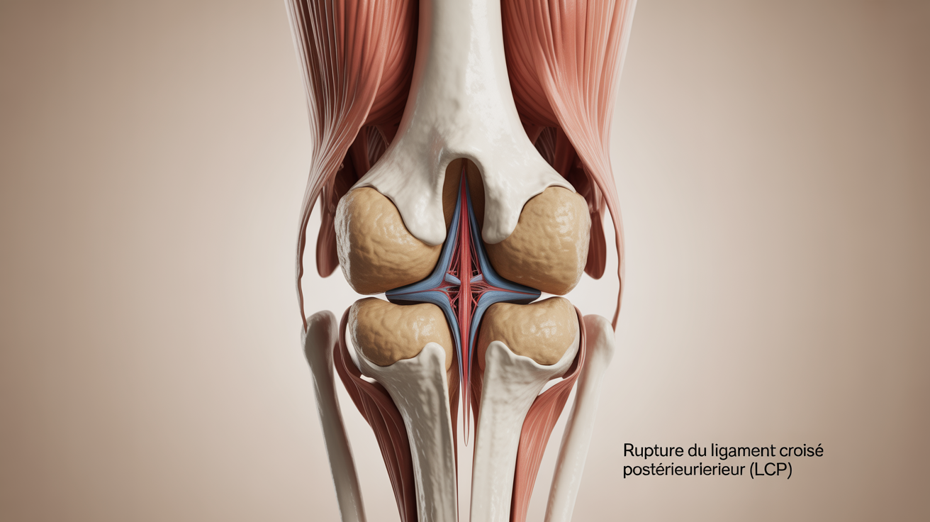 rupture du ligament croisé postérieur