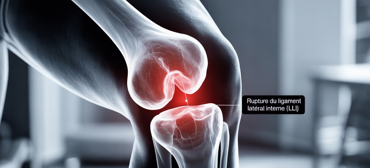 rupture du ligament latéral interne
