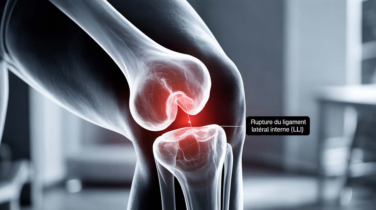 rupture du ligament latéral interne