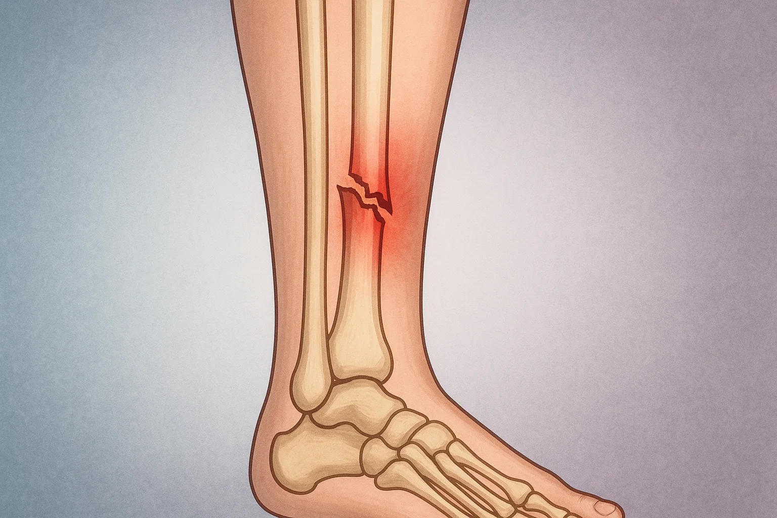 fracture du péroné
