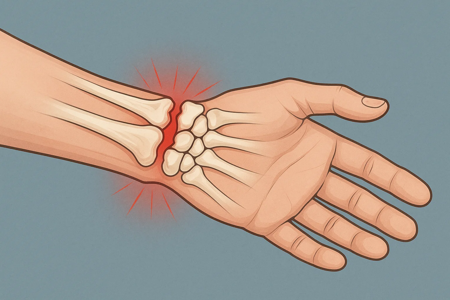 fracture du poignet