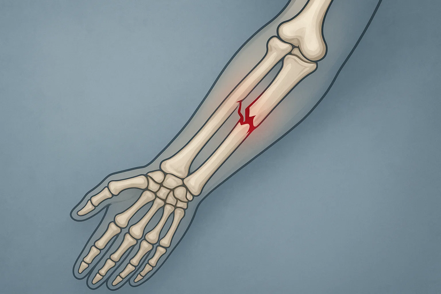 fracture du radius