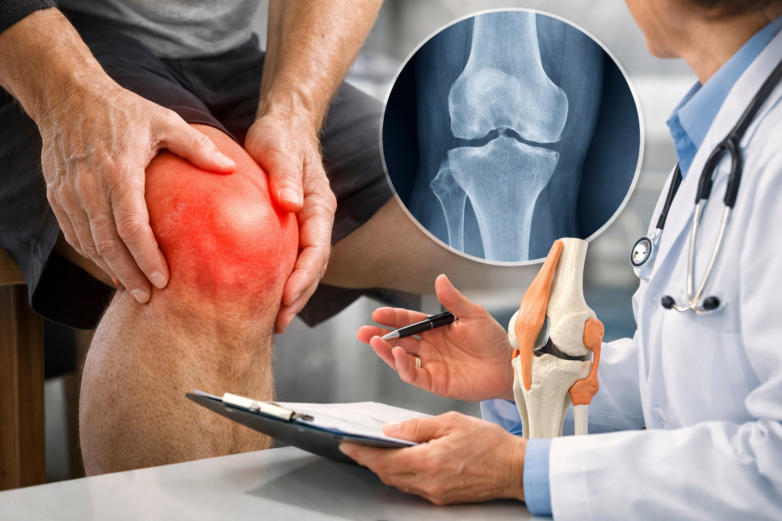 when to see a doctor for knee pain