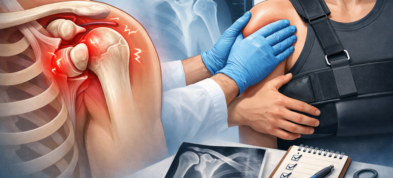 luxation de l'épaule