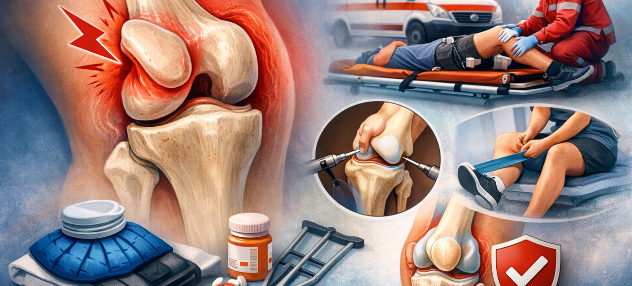 luxation de la rotule