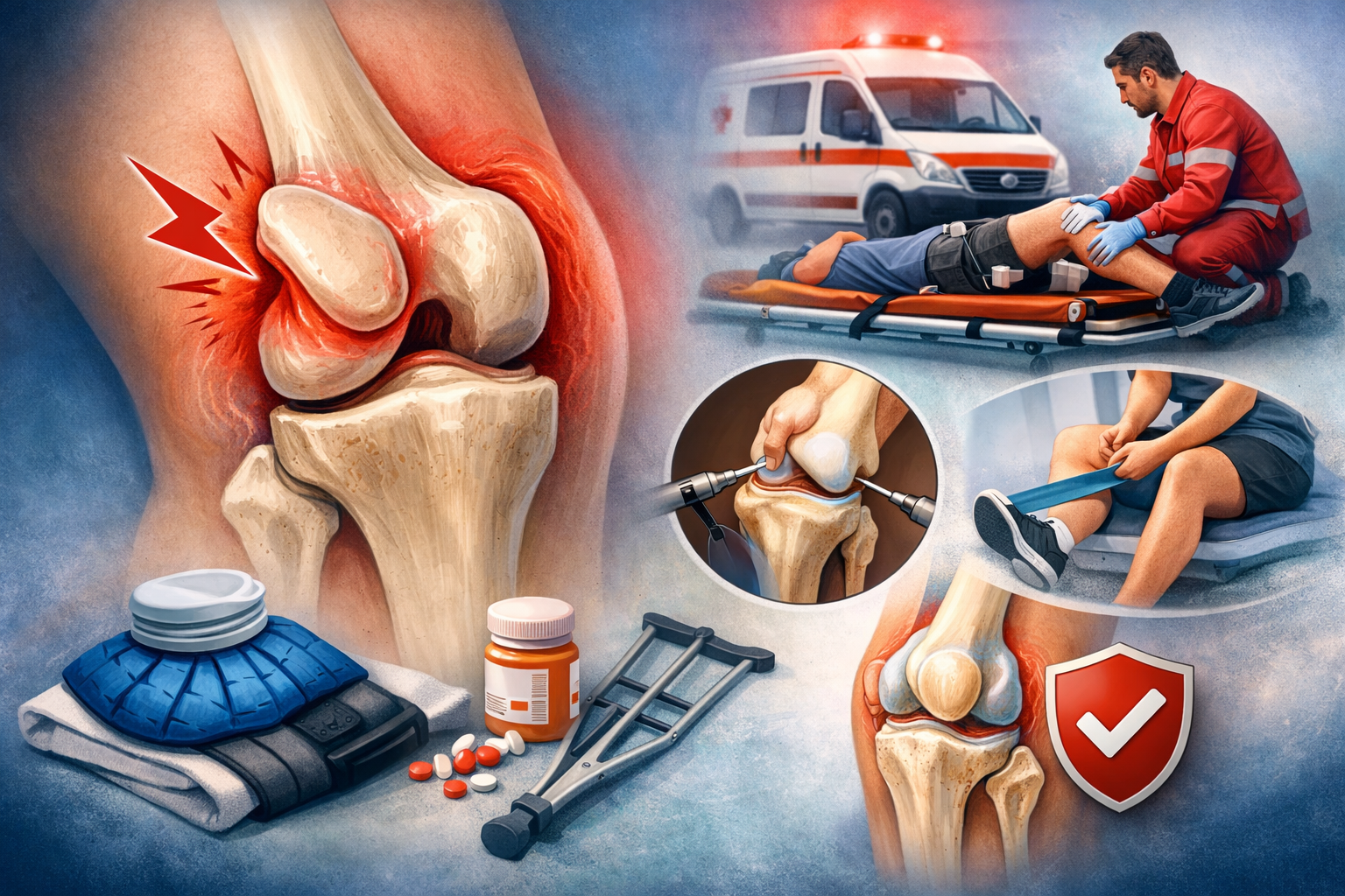 luxation de la rotule