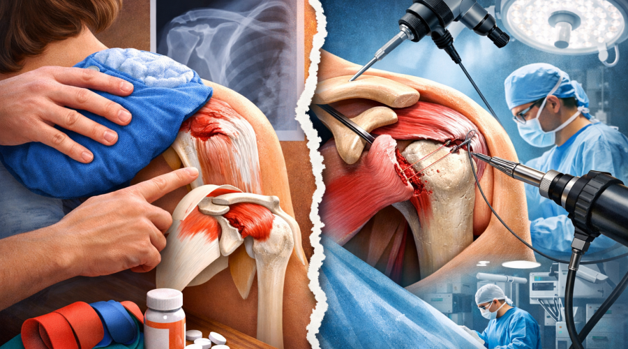 rupture de la coiffe des rotateurs