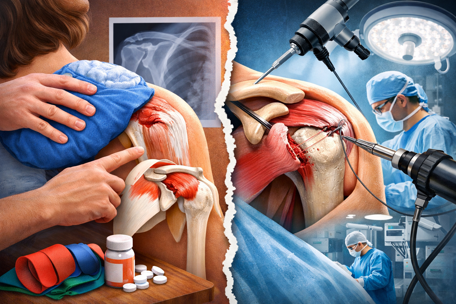 rupture de la coiffe des rotateurs